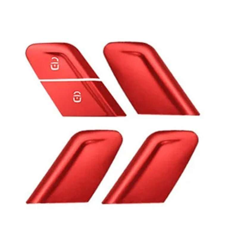 Car Interior Door Lock Button Switch Trim Sticker for C E GLC-Class W206 C200 C260 C300 W214 X254 22