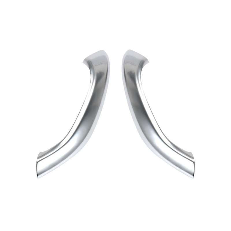 Car Interior Door Pull Handle Outer Cover Trim for X1 X2 F48 F49 F39 2016-2020 51417417513(silver)