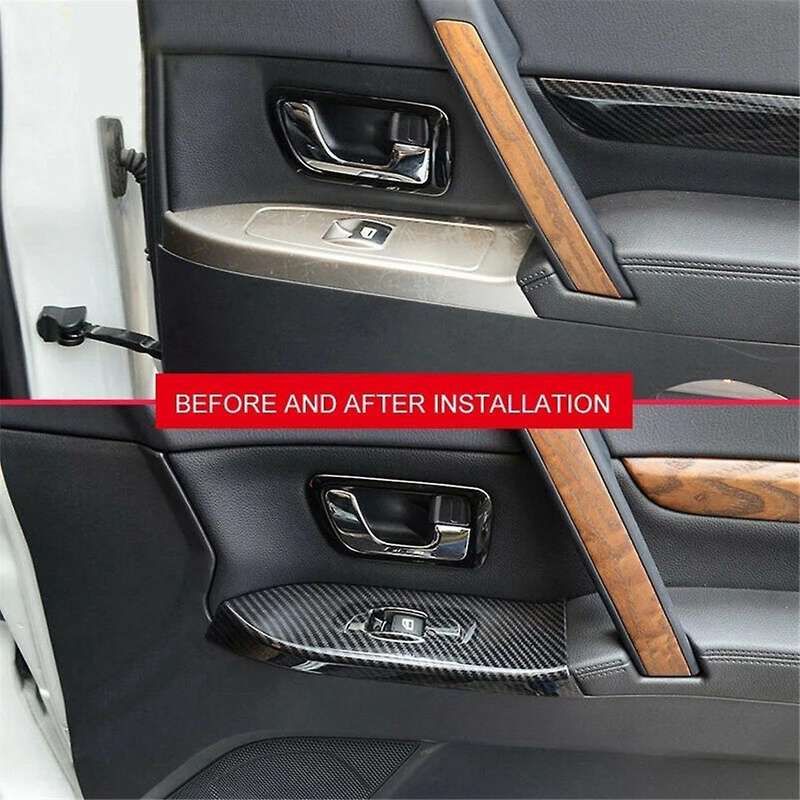 Car Interior Door Panel Window Switch Control Panel Bezel Trim for Montero V87 V93 V95 V97 V98 07-2