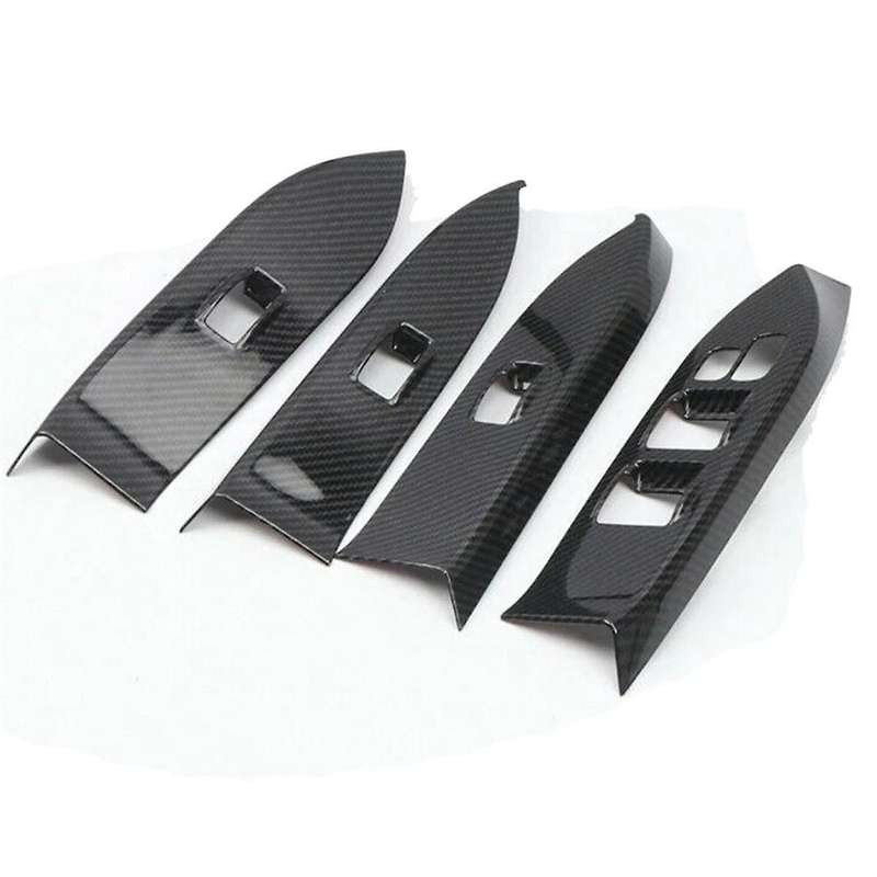Car Interior Door Panel Window Switch Control Panel Bezel Trim for Montero V87 V93 V95 V97 V98 07-2