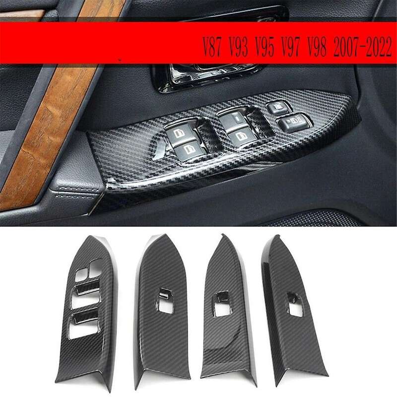 Car Interior Door Panel Window Switch Control Panel Bezel Trim for Montero V87 V93 V95 V97 V98 07-2