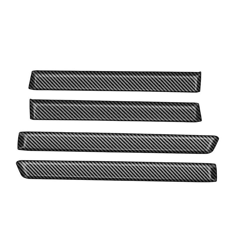Car Interior Door Panel Trim Strip Decorative Sticker for 2024 Car Interior Accessories Carbon Fiber