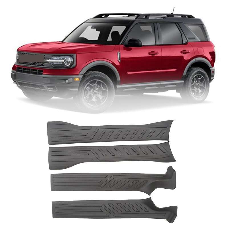 Car Interior Door Sill Entry Guards Protector 4-Door Accessories Door Plate Cover Sill for 2021