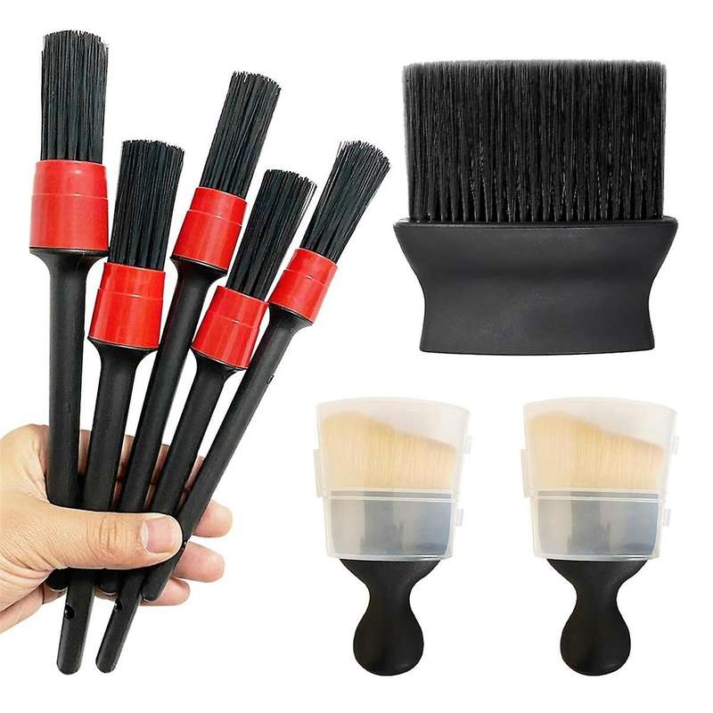 Car Interior Dust Sweeping Soft Brush,car Detailing Brush Set for Interior Exterior,car Cleaning Dus