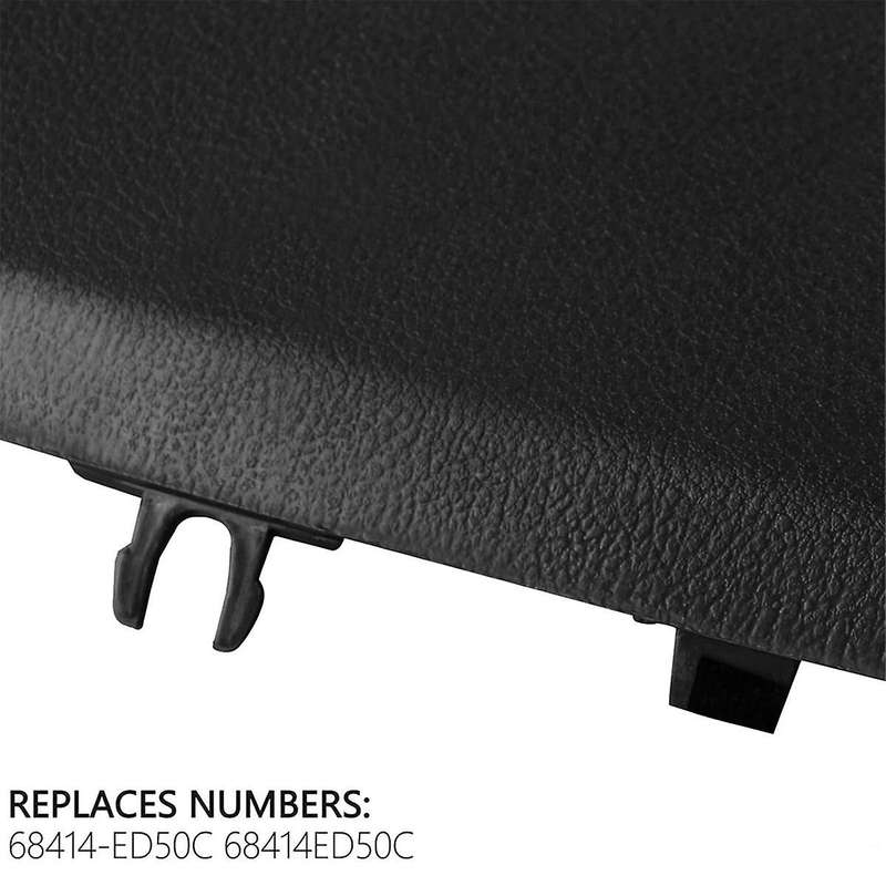 Car Interior Front Upper Top Center Dash Air Vent Trim Bezel 68414ED50C for 2007-2012 C11 Tiida Bla