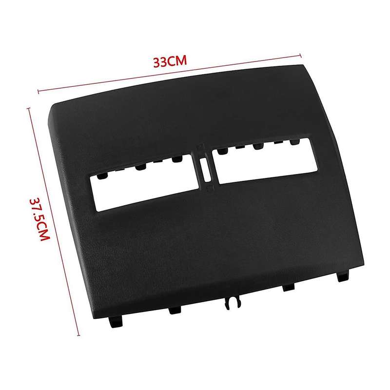 Car Interior Front Upper Top Center Dash Air Vent Trim Bezel 68414ED50C for 2007-2012 C11 Tiida Bla