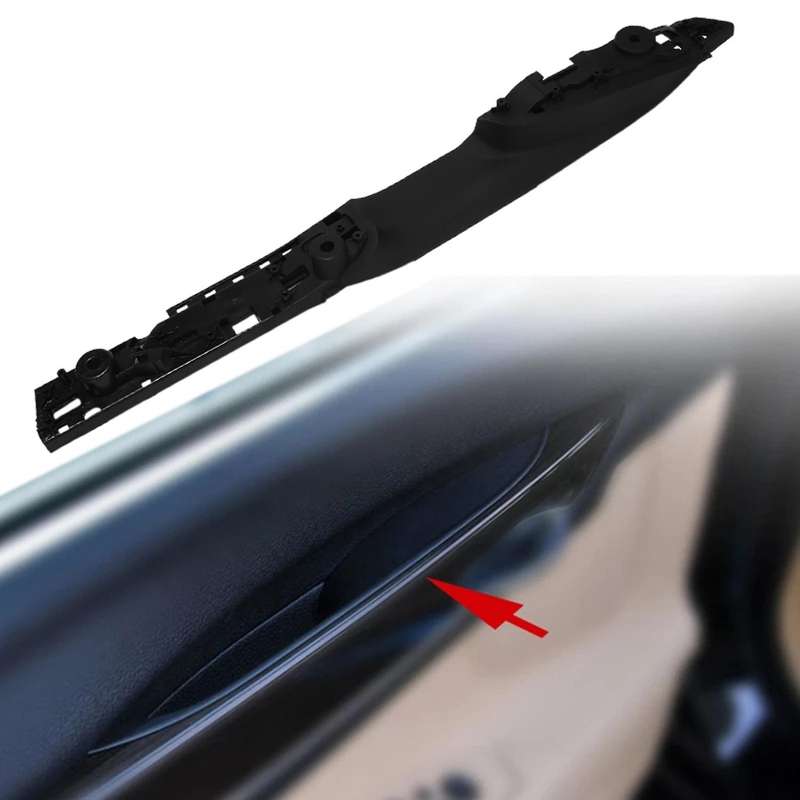 Car Interior Front Left Door Pull Handle Trim Replacement for - 7 Series F01 F02 730 740 745 750 760