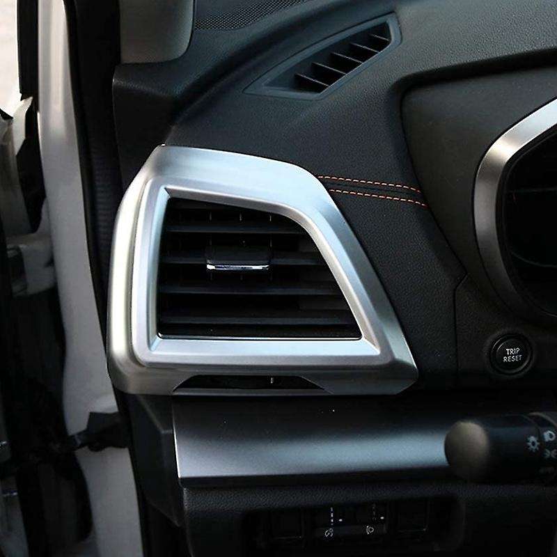 Car Interior Front Side Air Condition Vent Outlet Cover Trim for 2018 2019 2020 Crosstrek XV Matte 2