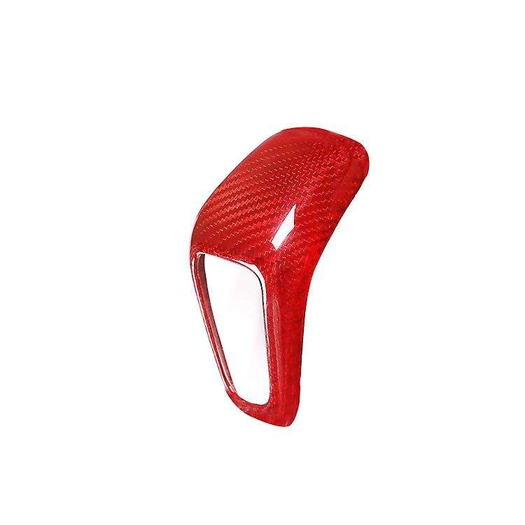 Car Interior Gear Shift Head Cover for 2018-2020 Accessories Carbon Fiber