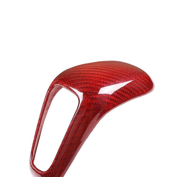 Car Interior Gear Shift Head Cover for 2018-2020 Accessories Carbon Fiber