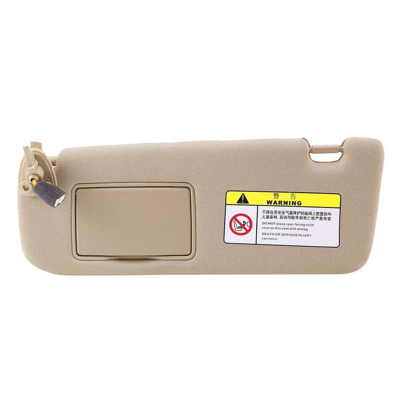 Car Interior Hand Sun Visor Shade LH Beige for I45 2006-2010 85201-0R300 85202-0R300