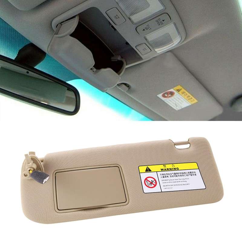 Car Interior Hand Sun Visor Shade LH Beige for I45 2006-2010 85201-0R300 85202-0R300