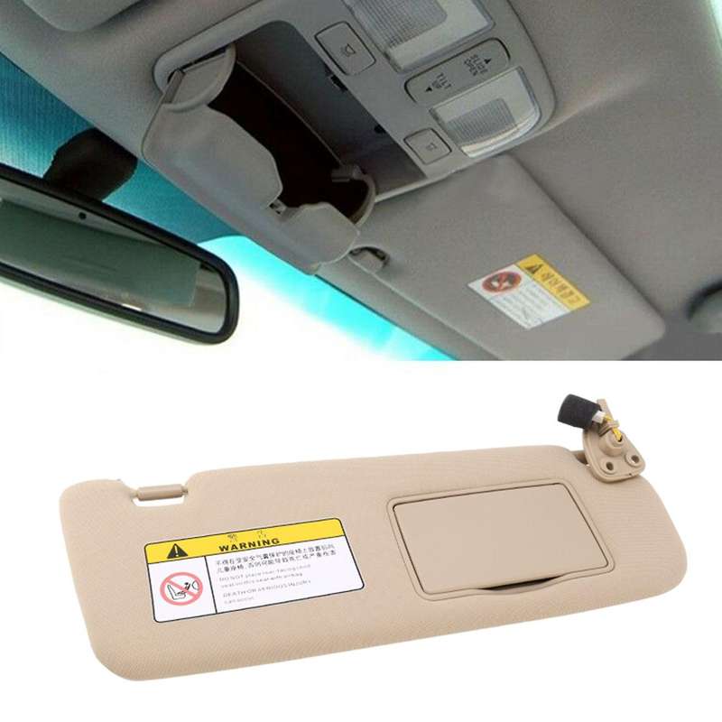 Car Interior Hand Sun Visor Shade RH Beige for I45 2006-2010 85201-0R300 85202-0R300