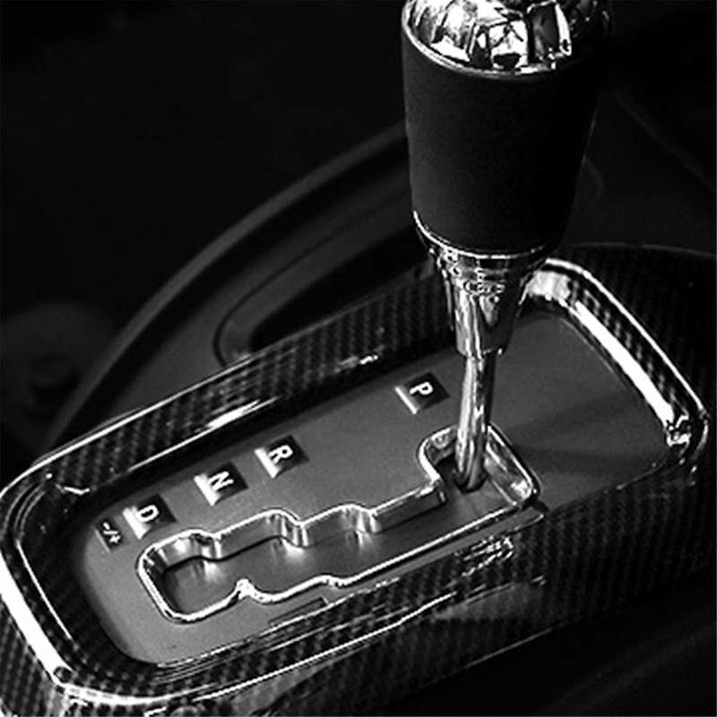 Car Interior Gear Panel Front Cup Holder Decorative Cover Sticker for Wrangler Jk 2011-2017 Auto Acc
