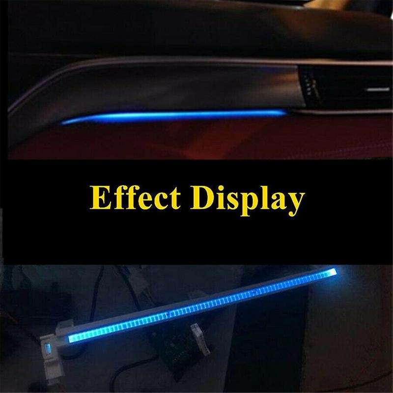 Car Interior Led Decorative Light Center Console Atmosphere Light for 2018-2020