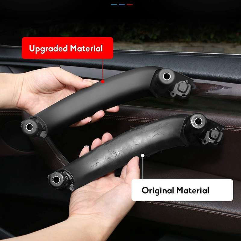 Car Interior Inner Door Pull Handle Pull Trim for  F25 F26 X3 X4 2011-2017,Front & Rear Right Side B