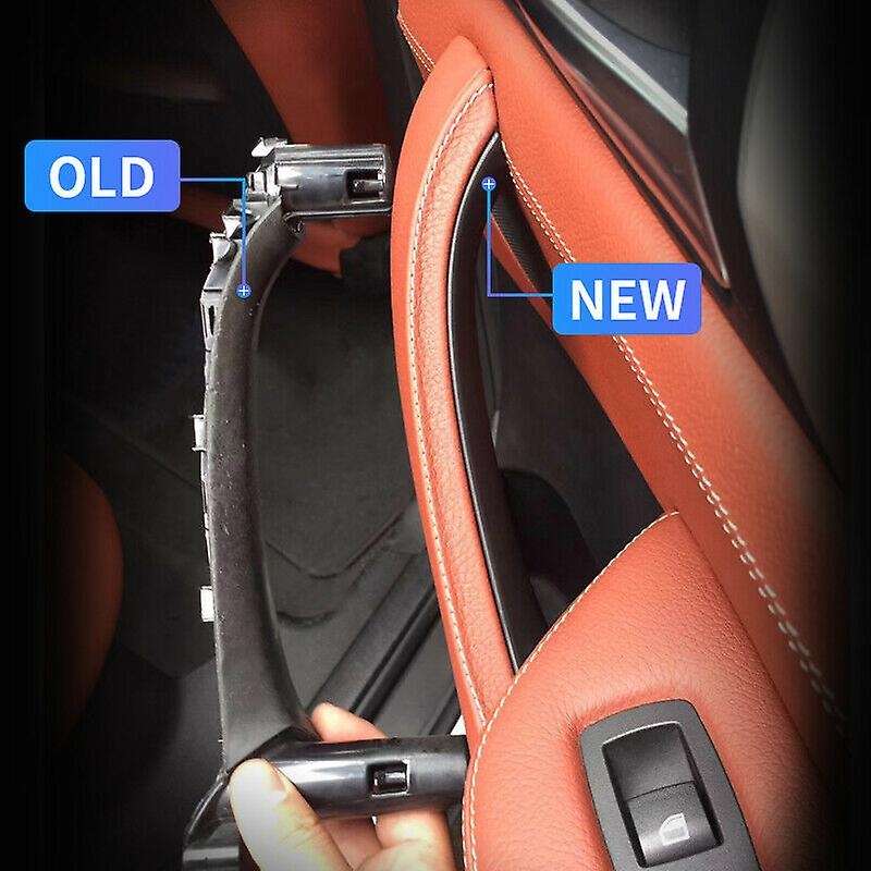 Car Interior Inner Door Pull Handle Pull Trim for  F25 F26 X3 X4 2011-2017,Front & Rear Right Side B