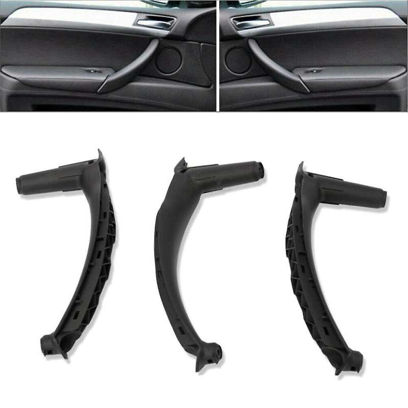 Car Interior Inside Door Panel Handle Pull Cover 3pcs Set for E70 X5