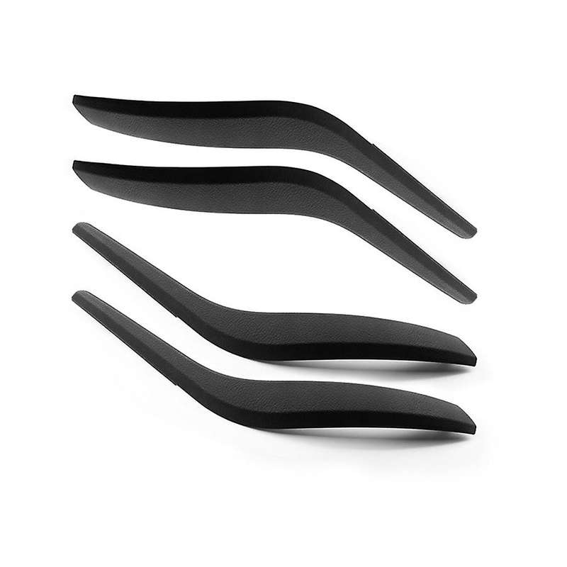 Car Interior Inner Door Panel Handle Pull Trim Cover for X1 E84 2010-2016 Car Accessories(Black)