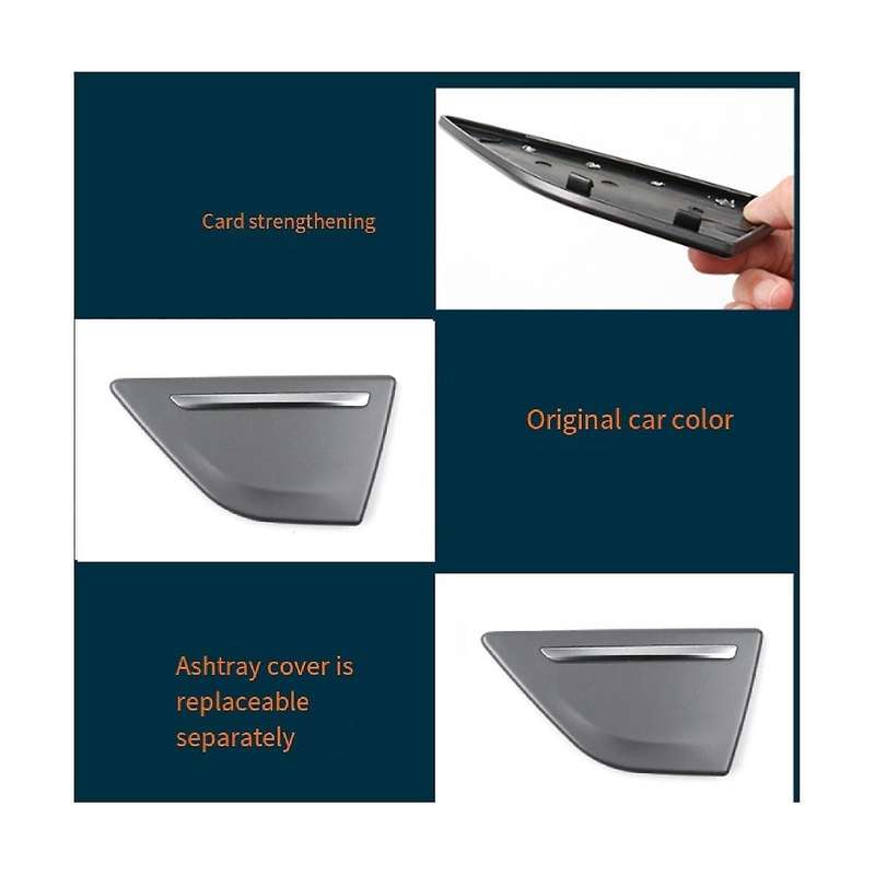 Car Interior Left Rear Door Ashtray Cover Replacement for 7 Series G11 G12 730Li 740Li 750Li 760Li 2