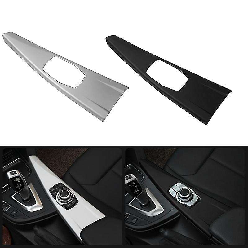 Car Interior Multimedia Panel Cover Trim for - 3 Series 3GT 320Li 4 Series 2013-2020 Piano Black