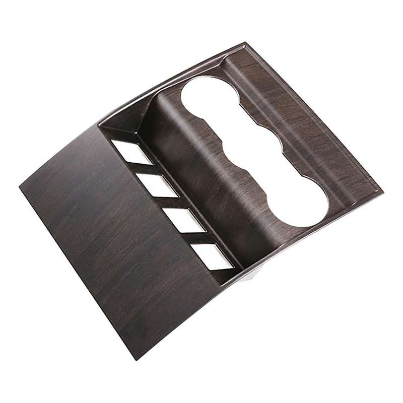 Car Interior Oak Color Armrest Box Rear Kick Cover Trim for 2020