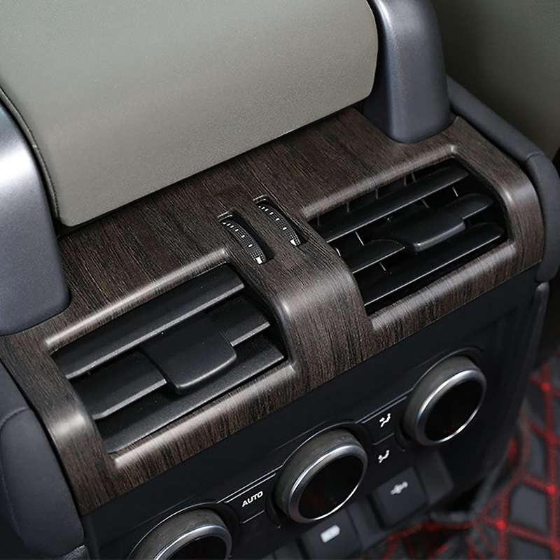 Car Interior Oak Color Rear Seat Air Outlet Frame Cover Trim for 2020