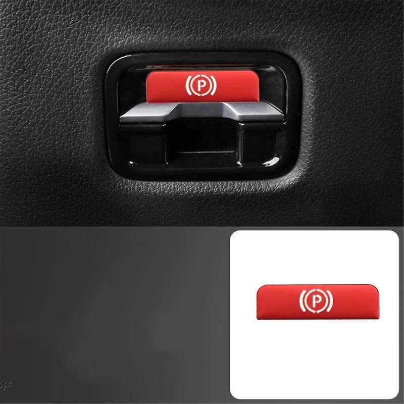Car Interior One Key Start Headlight Handbrake Door Button Sticker Set for C E GLC W206 W214 X254 Re