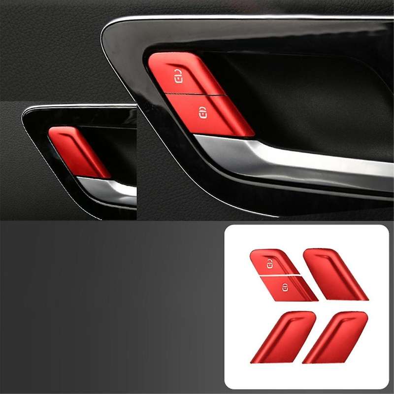 Car Interior One Key Start Headlight Handbrake Door Button Sticker Set for C E GLC W206 W214 X254 Re