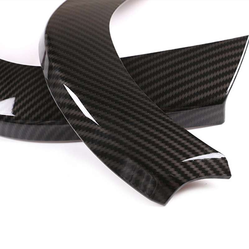 Car Interior Rear Air Conditioning Outlet Trim Sticker for 5 Series F10 520 525 2011-2017 Carbon Fib