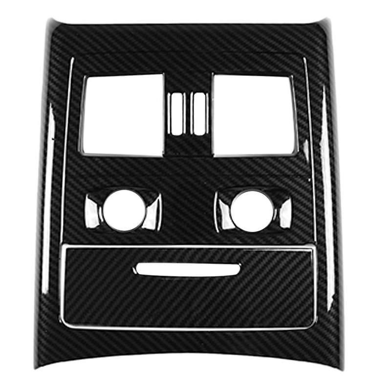 Car Interior Rear Outlet Carbon Fiber Texture Cover Decoration for 3 Series E90 E91 E92 E93 2005-201