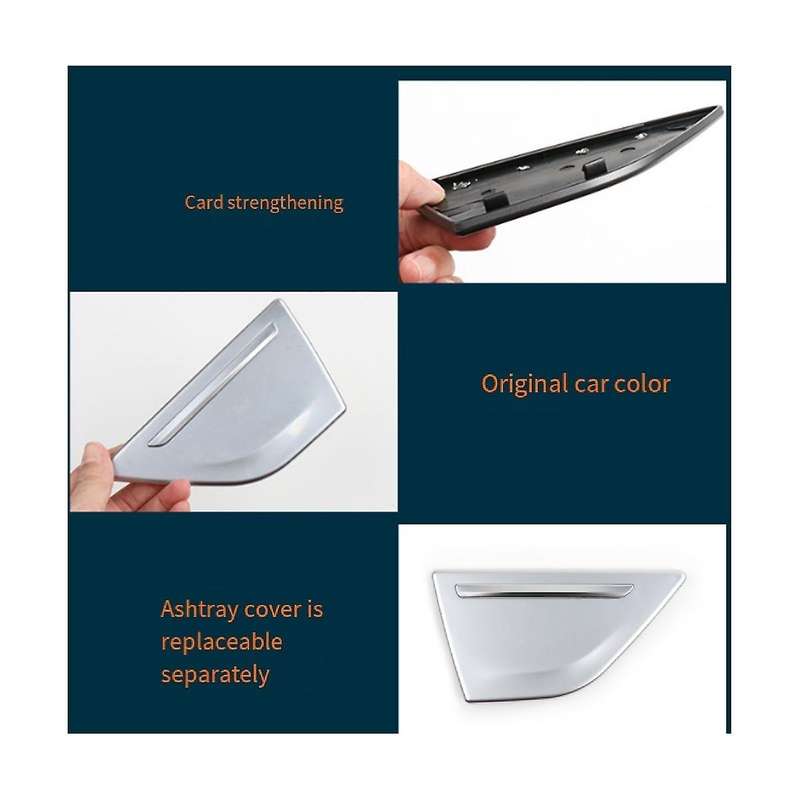 Car Interior Right Rear Door Ashtray Cover Replacement for 7 Series G11 G12 730Li 740Li 750Li 760Li