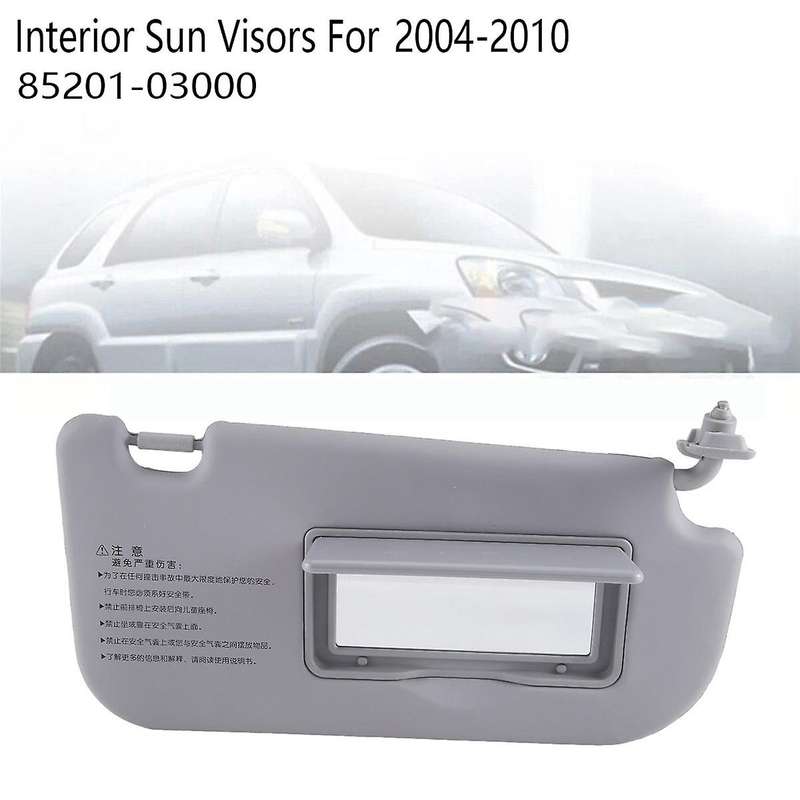 Car Interior Right Sun Visors for 2004-2010 85201-03000