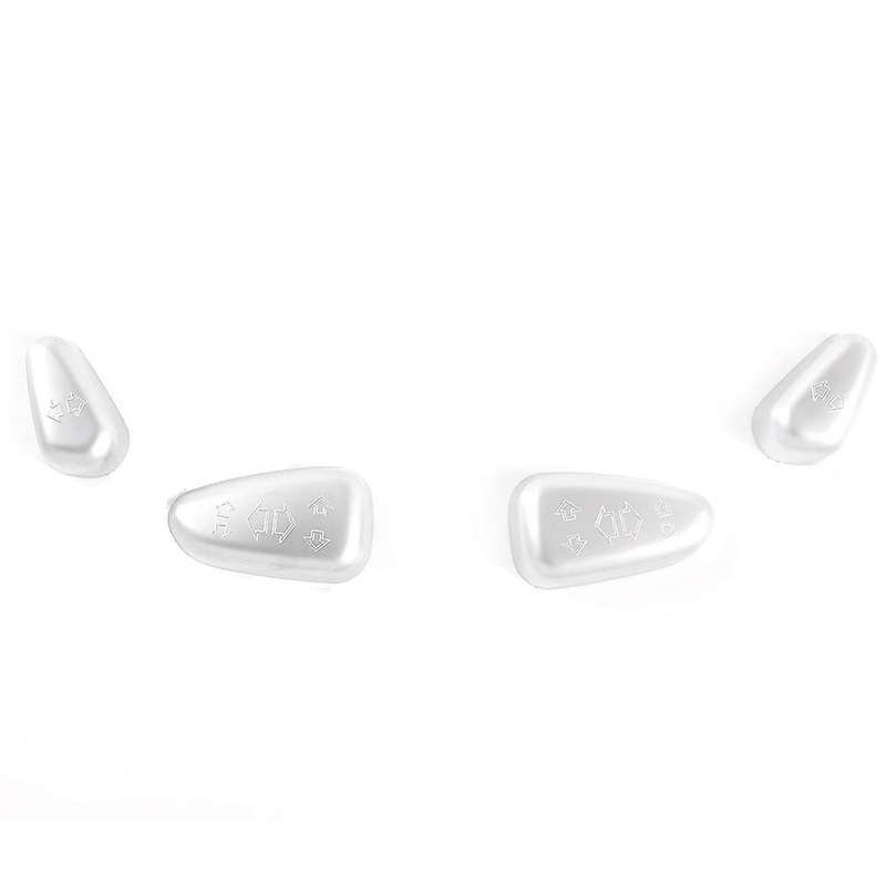 Car Interior Seat Adjustment Switch Knob Button Control Cover Trim for X3 E83 2006-2010 Accessories