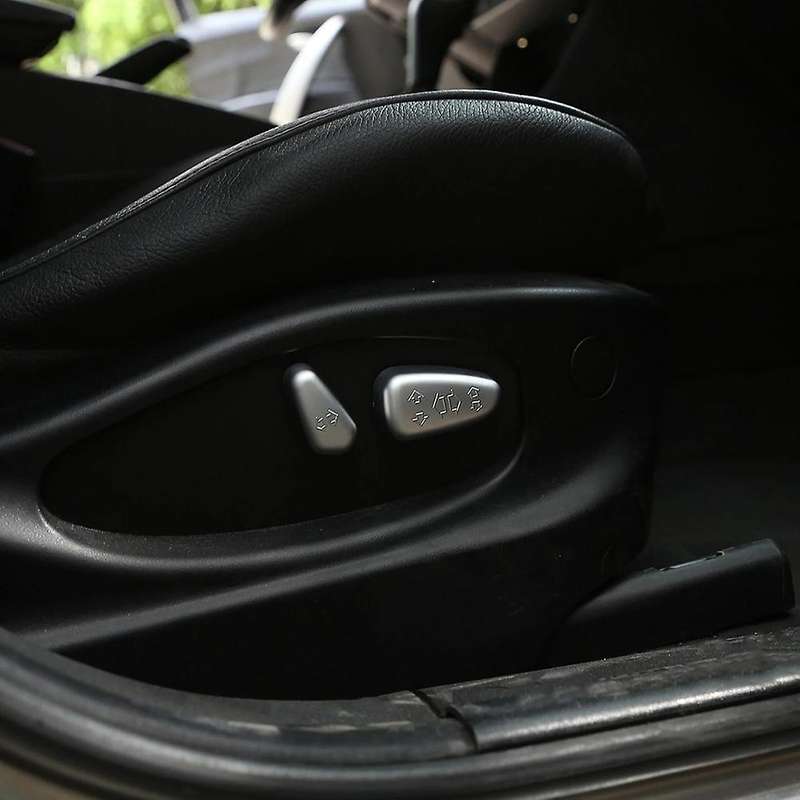Car Interior Seat Adjustment Switch Knob Button Control Cover Trim for X3 E83 2006-2010 Accessories