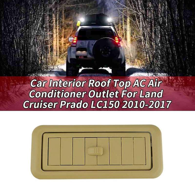 Car Interior Roof Top A/C Air Conditioner Outlet AC Vents for Land Cruiser Prado LC150 150 2010-2017