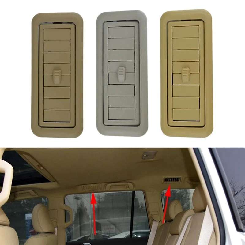 Car Interior Roof Top A/C Air Conditioner Outlet AC Vents for Land Cruiser Prado LC150 150 2010-2017