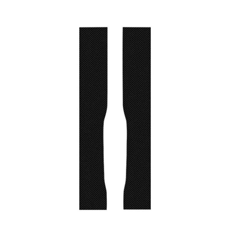 Car Interior Sticker Styling PU Leather Carbon Fiber Style Door Sill Strip Scuff Plate for