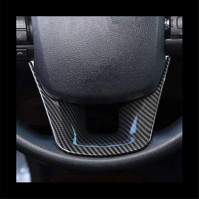 Car Interior Steering Wheel Trim Cover Stickers for FORTUNER 2016-2022 Car Accessories -B