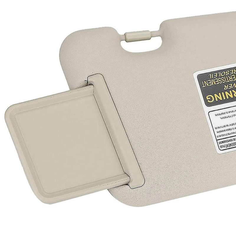 Car Interior Sun Visor Shade Lh Left Side Driver Beige for 2008-2013 with Makeup Lamp 74320-48500