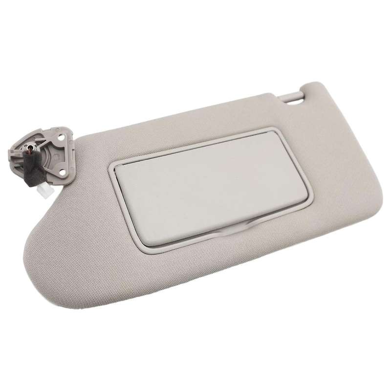 Car Interior Sun Visor Shade LH Left Driver Side Beige for Altima 2013 - 2018 96401-3TA2A with Lamp
