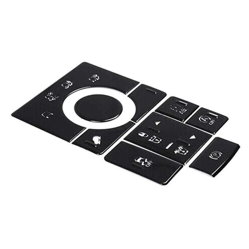 Car Interior Trim Center Console Terrain Mode Adjustment Button Sticker for Range Sport 2014-2016
