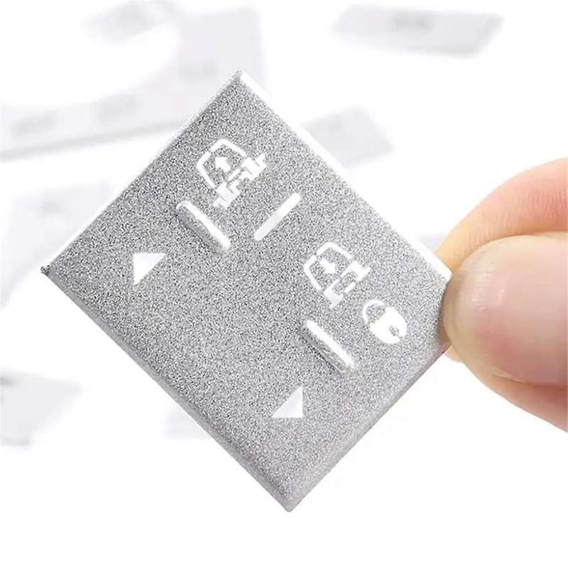 Car Interior Trim Center Console Terrain Mode Button Sticker for Sport 2014-2016 Silver