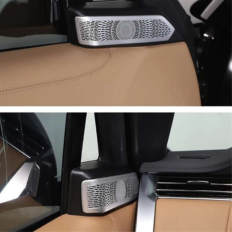 Car Interior Trim Door A-Pillar Tweeter Audio Speaker Cover Decorate Sticker for Range L460 2023