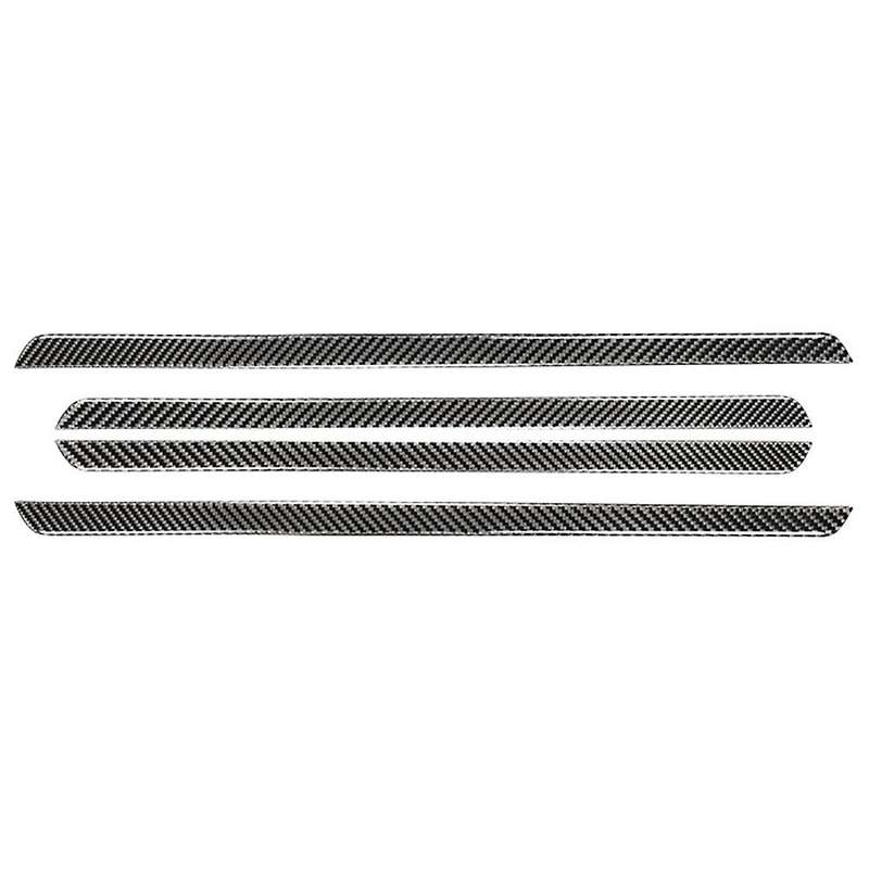 Car Internal Door Plank Trim Strip Carbon Fiber for Explorer 2016-2019 Accessories