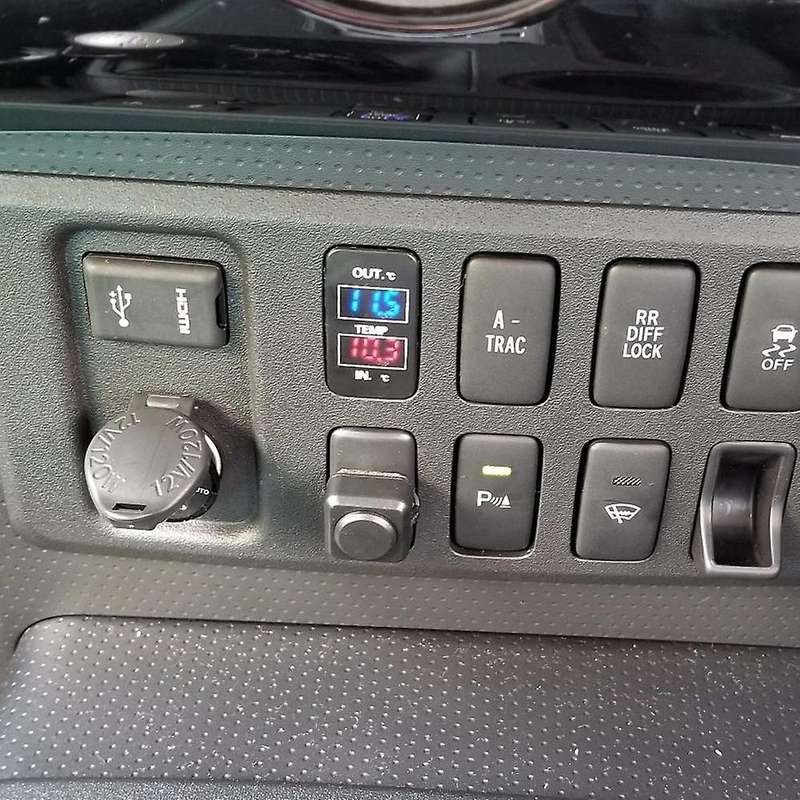 Car Internal and External Temperature Display Dual Temperature Sensor for X-Rail Sunny NV200 Teana