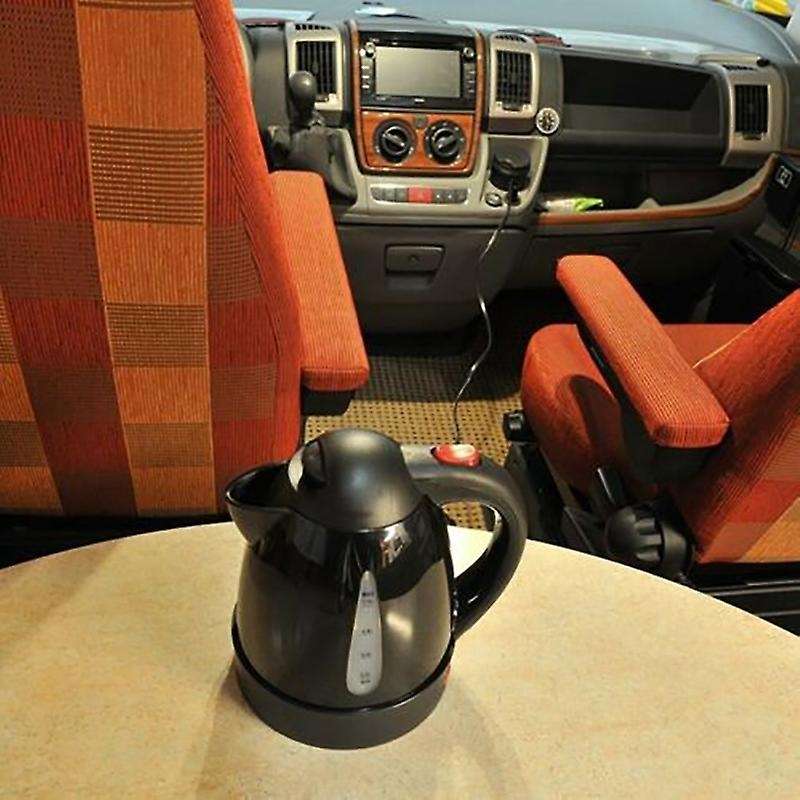 Car Kettle 12V 1L for Car Camping Lighter 150W