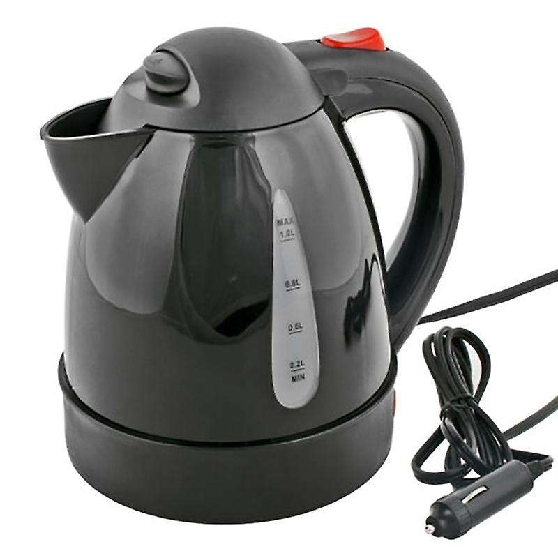 Car Kettle 12V 1L for Car Camping Lighter 150W