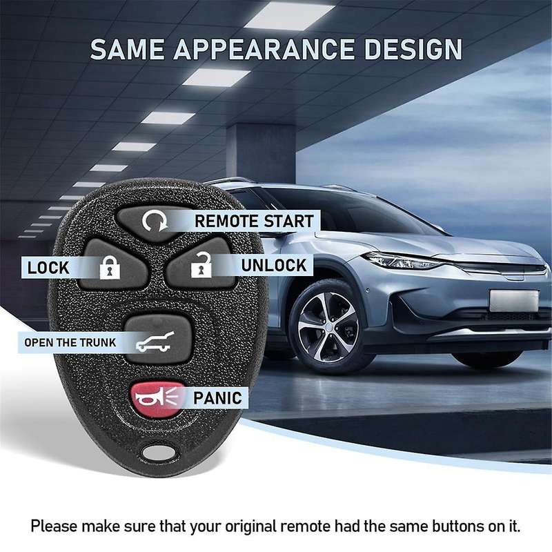 Car Key Fob Keyless Entry for Acadia XL Enclave Escalade OUC60270
