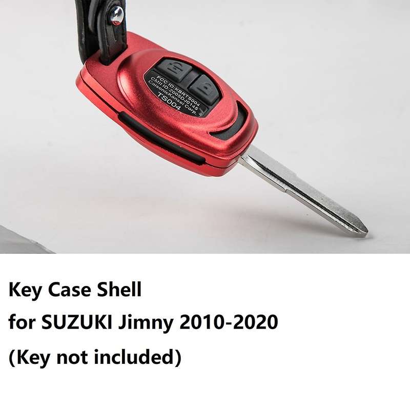 Car Key Case Decorative Protector for Jimny 2010-2020 Aluminium Alloy
